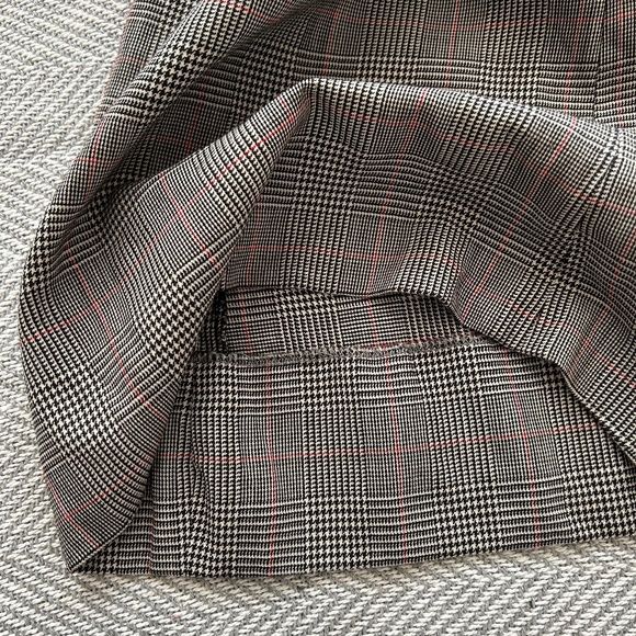 Club Monaco ⎮ Plaid wide flare leg trouser - Picture 9 of 10